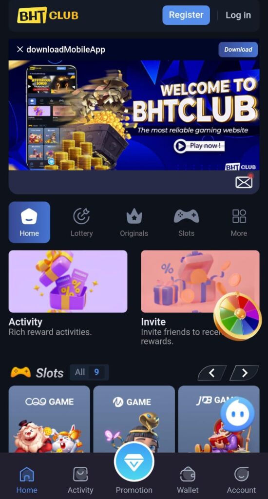 BHT क्लब गेम्स