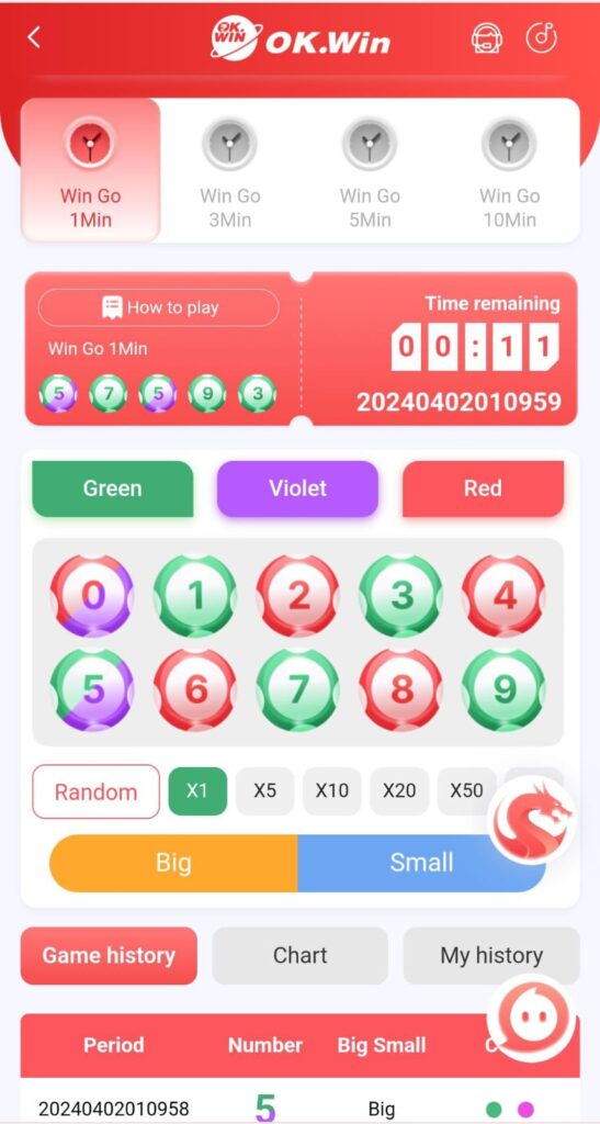 ओके विन गेम