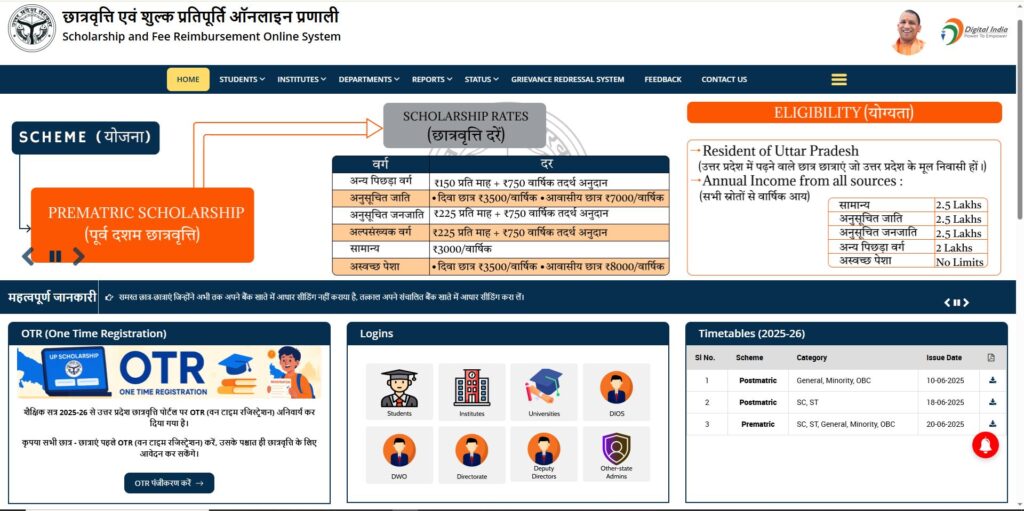 यूपी स्कॉलरशिप 2025-26: अफ़र्न, शय्यर, तंग, अट्योरकसरी सरकरी योजना 2025 | सराफा पीएम योजना समाचार | नौकरियां।