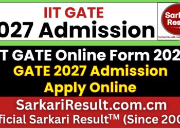 IIT GATE 2027 Online Form