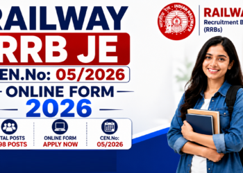 RRB Junior Engineer JE Recruitment 2026