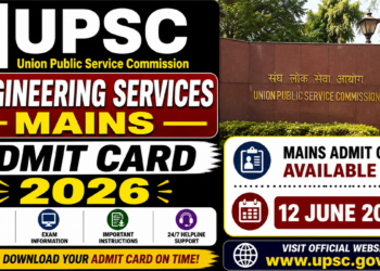 UPSC Engineering Services Mains Result 2026 Out