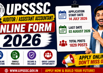 UPSSSC Auditor/ Assistant Accountant Recruitment 2026