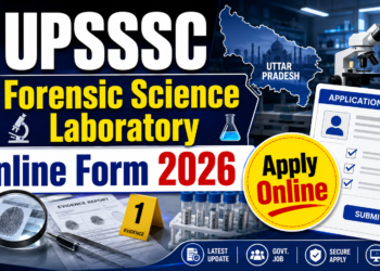 UPSSSC Forensic Science Laboratory Recruitment 2026