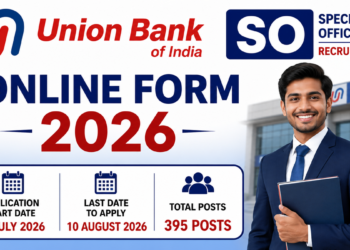 Union Bank of India SO Recruitment 2026